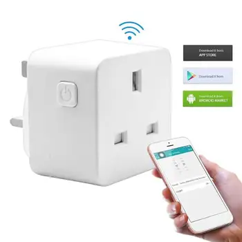 

Smart Plug Wifi Smart Socket Tuya Smart Life App UK Plug Phone Timing Outlet Switch Remote Control Alexa Google Home Mini IFTTT