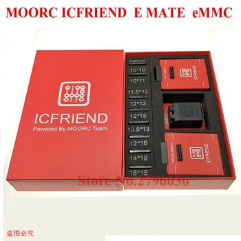 

latest High speed version MOORC E MATE X EMMC EMATE BGA 13 IN 1 for riff easy jtag plus ufi medusa pro and emmc atf box