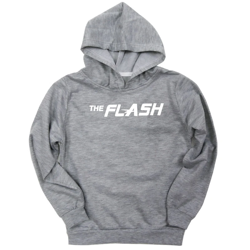 Hoodies 16 Модная толстовка с суперменом для мальчиков и девочек; детские толстовки с принтом «вспышка»; хлопковый пуловер с длинными рукавами для малышей; детская одежда; пальто - Цвет: Hoodies 16