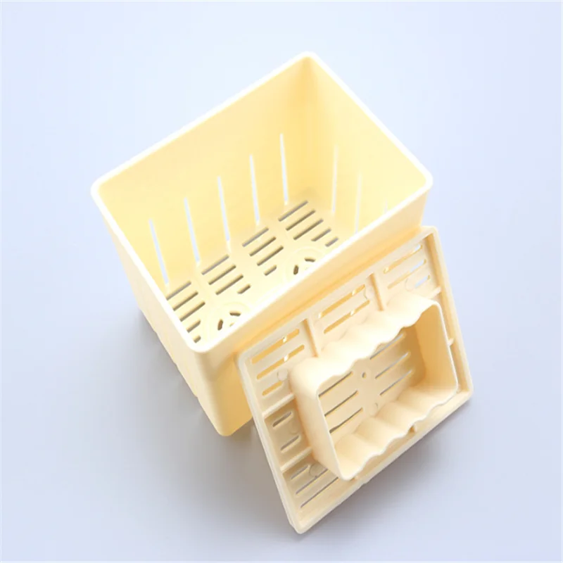 New Homemade Tofu Mold Soybean Curd Tofu Making Mold With Cheese Cloth DIY Plastic Press Mould Kitchen Cooking Tool Set
