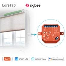 Aliexpress - Tuya Zigbee 3.0 Curtain Switch Module for Roller Shutter Blind Motor Compatible with Smart Life Home Assistant Alexa Zigbee2MQTT