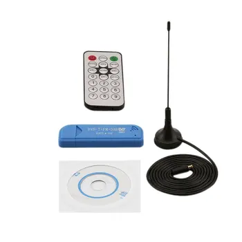 

2017 New USB 2.0 Digital DVB-T SDR+DAB+FM HDTV TV Tuner Receiver Stick RTL2832U+R820T2 High Quality Wholesale