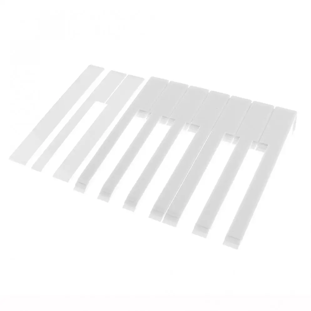 52pcs Piano Keytops Piano Accessories Key Top Repair Parts