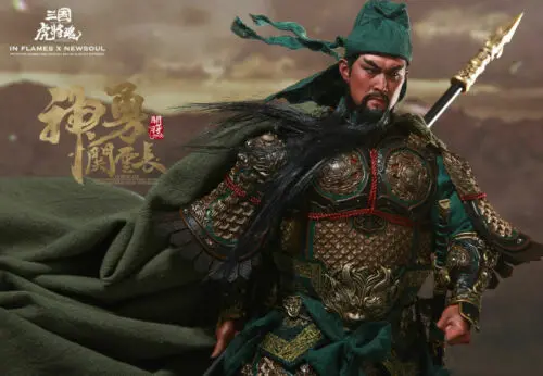 INFLAMES X NEWSOUL душа тигра генералов Guan Yunchang& Chitu Horse 1/6 фигурка