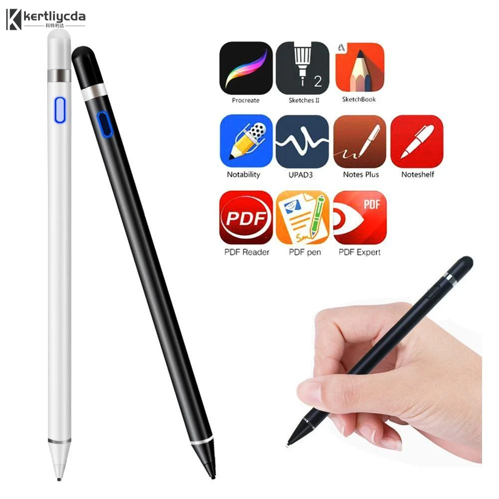 Высокая точность для Apple Pencil 2 сенсорная ручка медный перо Стилус iPad Pro 11 12 9 7 2018 Air 3