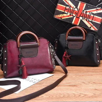 

Women's Simple Cool Fashion Shoulder Bag/Hand Bag Cross-Body Star Bag