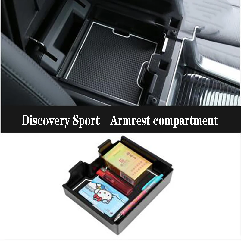 Подходит для land rover Discovery Sport центральный подлокотник коробка для хранения Коробка для хранения внутренняя модификация аксессуары