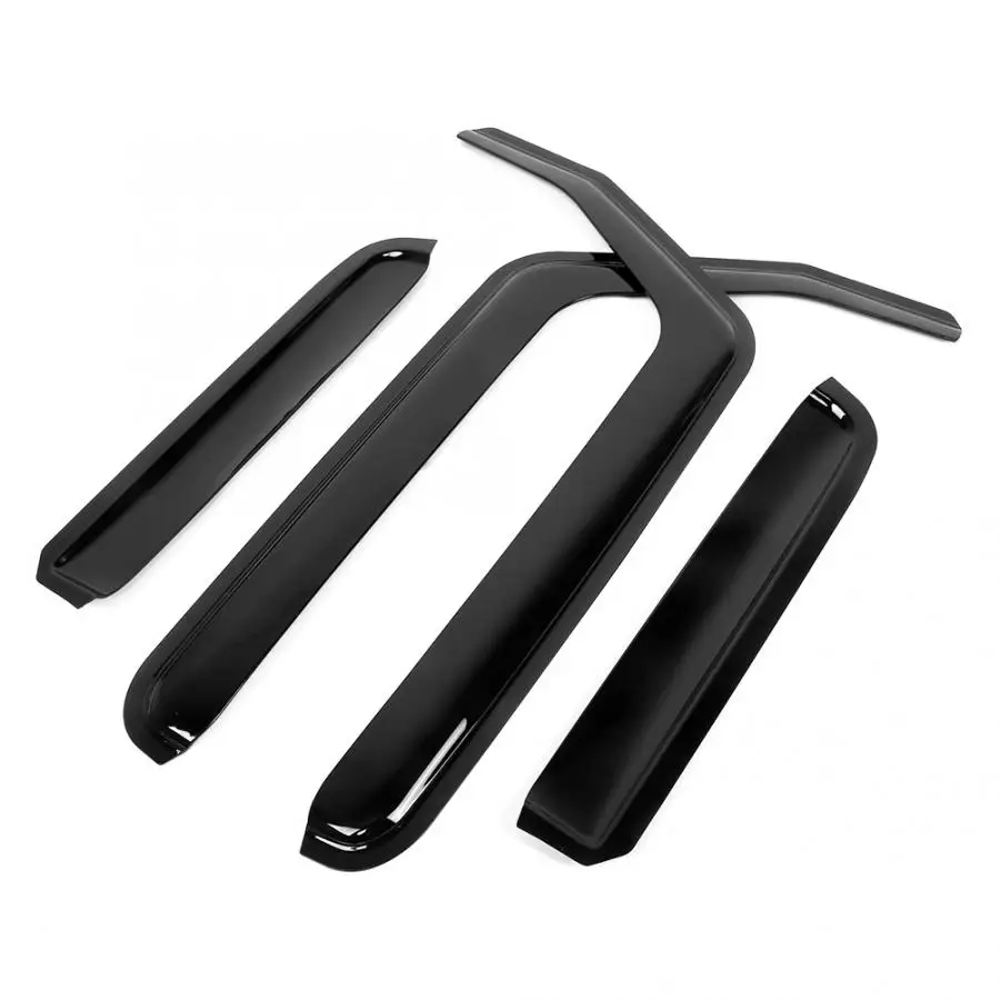 Window Visor Shades Sun Rain Guard Deflector Fits for Jeep Wrangler JK
