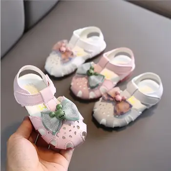 

Newest Summer Kids PU Leathers 2020 New Fashion Sandals 0-3 T Baby Girls Shoes Toddler Shoes Non-slip Princess Shoes