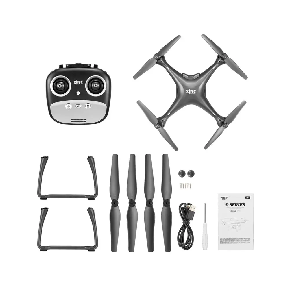 

S70W 1080P GPS FPV Quadcopter Dron Follow Me WiFi Live Video Dron Fixed Height Positioning Auto Return RC Helicopters Kids Gifts