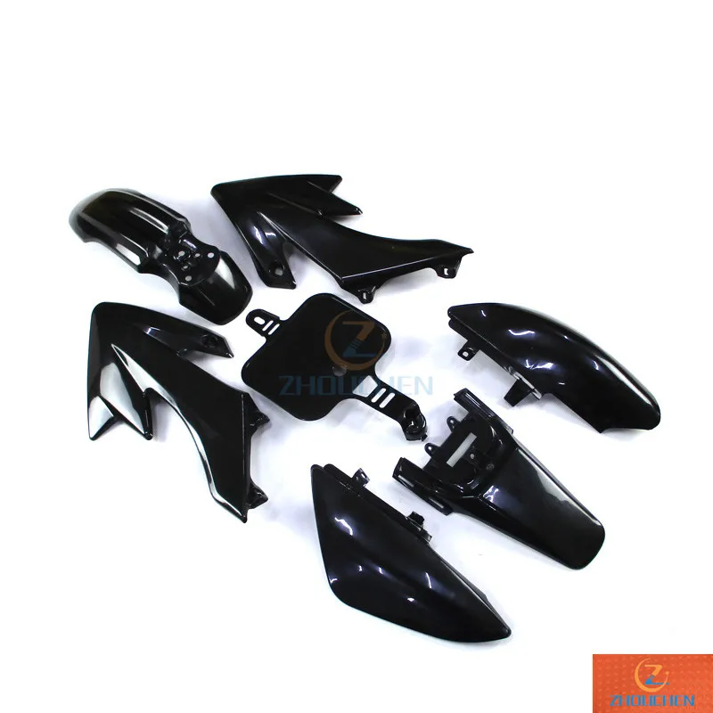 Черный обтекатель пластиковый Fender Body Kit Для CRF50 XR50 Thumpstar модели SSR и Pit Dirt Bike SDG DHZ GPX 50cc-160cc