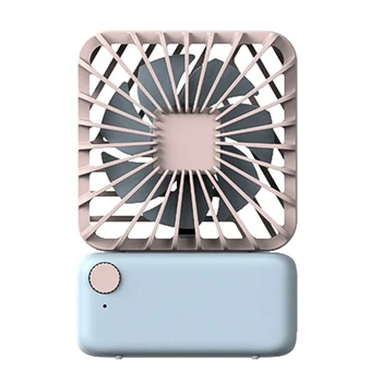 

F3 Square Small Fan Silent Portable Hanging Neck Electric USB Charging Fan, Suitable for Home Office Outdoor