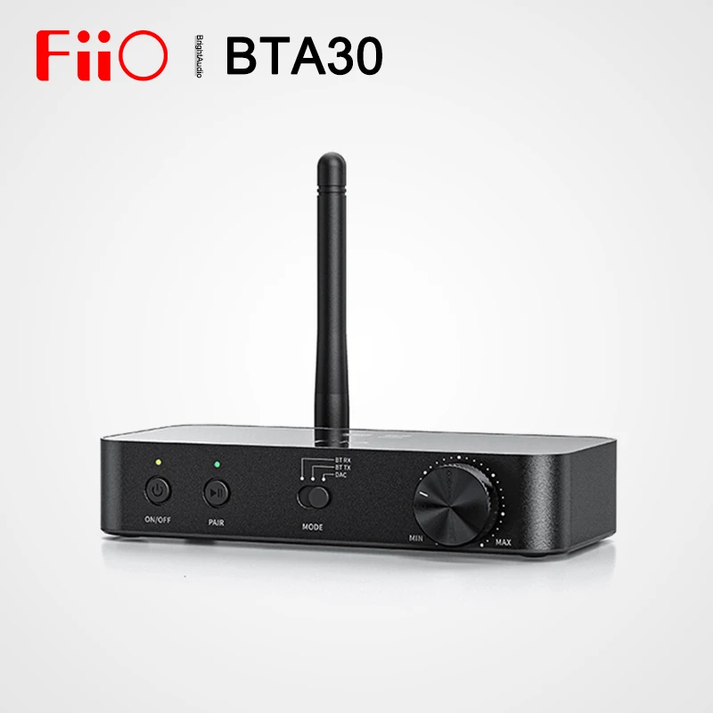 Fiio BTA30 AK4490 Bluetooth 5.0 Transceiver Desktop Decoder USB DAC AMP Two-Way LDAC Transmit Receiver DSD64 APP Remote Control