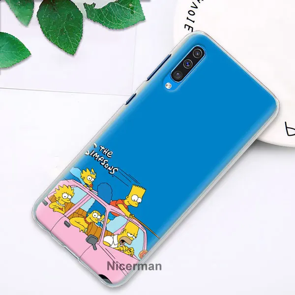 Гомер J. Симпсон телефонные чехлы для samsung Galaxy A10 A20e A30 A40 A50 A60 A70 A80 A6 A8+ A7 A9 жесткий чехол из поликарбоната - Цвет: 15