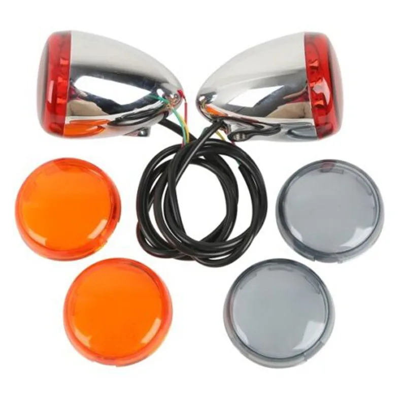 Мотоцикл Поворотники передние светодиодный свет для Harley Sportster XL 883 1200 1992 2016 1993 1994