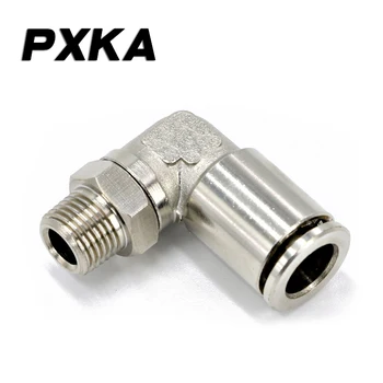 

Free shipping High Temperature Resistance of 8mm High Pressure Right Angle Elbow of Air Pipe Quick Joint