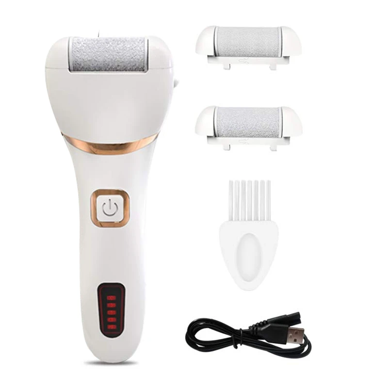 Electric Callus Remover Rechargeable Electronic Feet File Pedicure Foot File Foot Rasp with IPX7 Wat