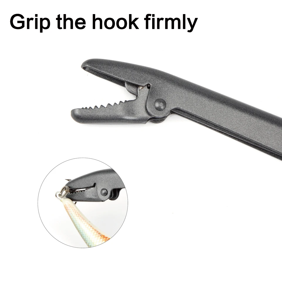 Crazy Shark Stainless Steel Fish Hook Remover Extractor Unhooking Device Fish Clamp Clip Catch Fishing Tool Tackle Control fishing accessories fishing tackle fishing tools fishing tool fish hook remover