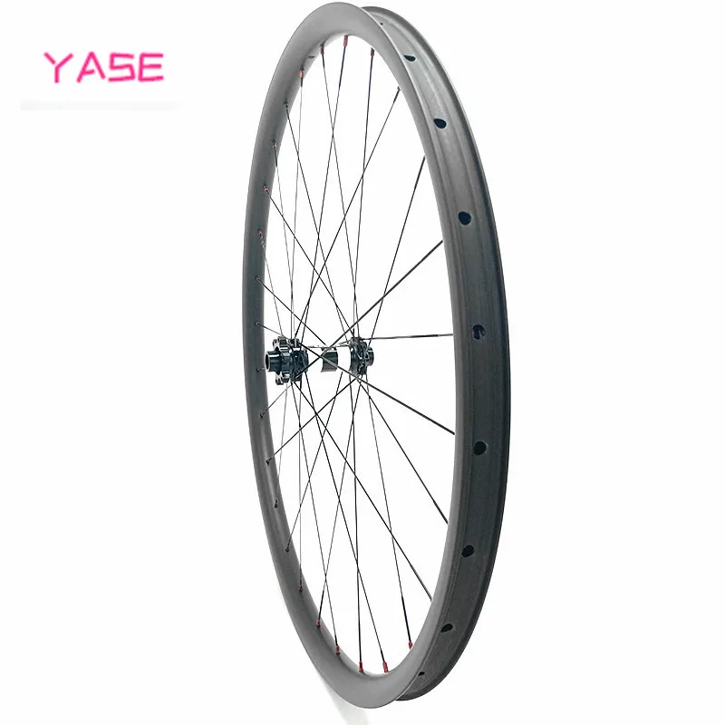 YASE колеса велосипеда 29er колеса 30x25 мм бескамерные mtb колеса велосипеда DT350S карбоновые колеса boost 100x15 142x12 карбоновый диск колеса