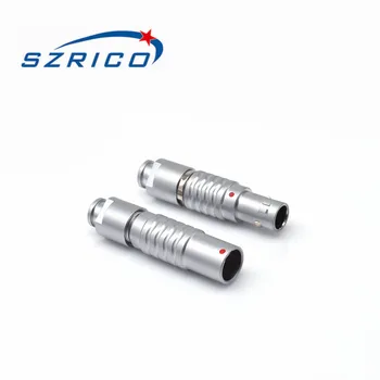 

M12 Connector FGG PHG 2 3 4 5 6 7 8 10 14 Pin plug Free Socket cable Electrical Circular Push Pull pogo pin Connector