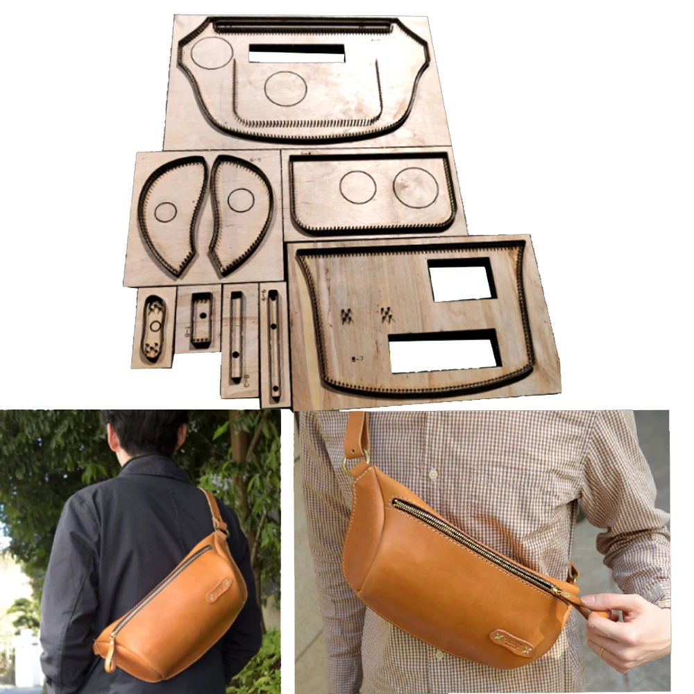 7 Stück Leder Stanzer Set - Halbrunde Riemenende Werkzeuge Für DIY Lederarbeit