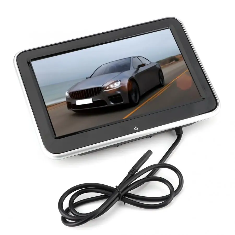8 в HD Универсальный Автомобильный подголовник монитор DVD видео плеер USB/FM TFT lcd цифровой экран Mp5 плеер дистанционное управление