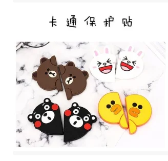 

New Style Car cartoon bumper sticker Car Door Opening Car Bumper Stickers Car Protector Article Car Accessories