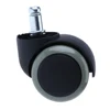 Rubber PU Nylon Universal Wheels Chair Caster Castors Roller Replacement 2'' / Smooth and Quiet ► Photo 1/6