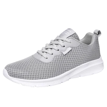 

New Summer Mesh Mens Shoes Casual Plus Size Men's Sneakers Men Breathable Outdoors Sport Shoes Fashion Lightweight Non-slip