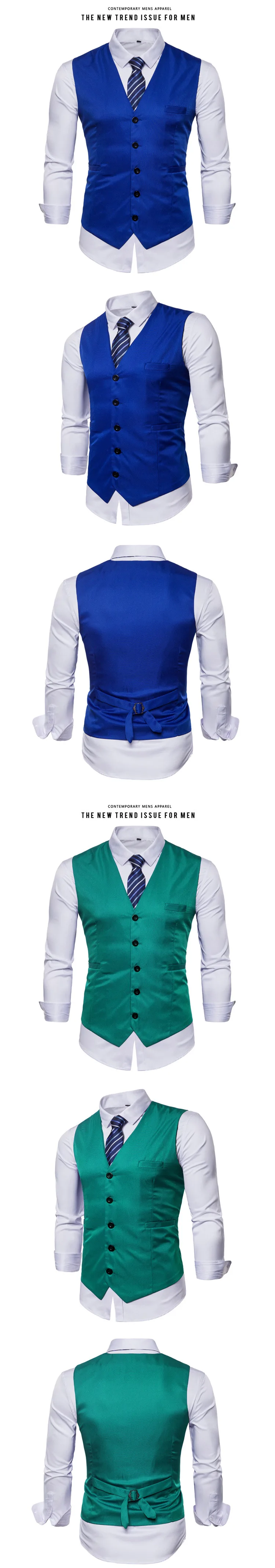 AliExpress поставка товаров Ouma стиль плюс-Размер Мужская одежда Повседневный жилет для делового костюма пальто M05