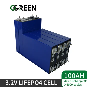 شراءOgreen العلامة التجارية الجديدة 32 قطعة ليثيوم الحديد الفوسفات 100. 4 Lifepo4 جودة عالية دورة عميقة للطاقة الشمسية RV قارب سيارة حزمة الاتحاد الأوروبي ...