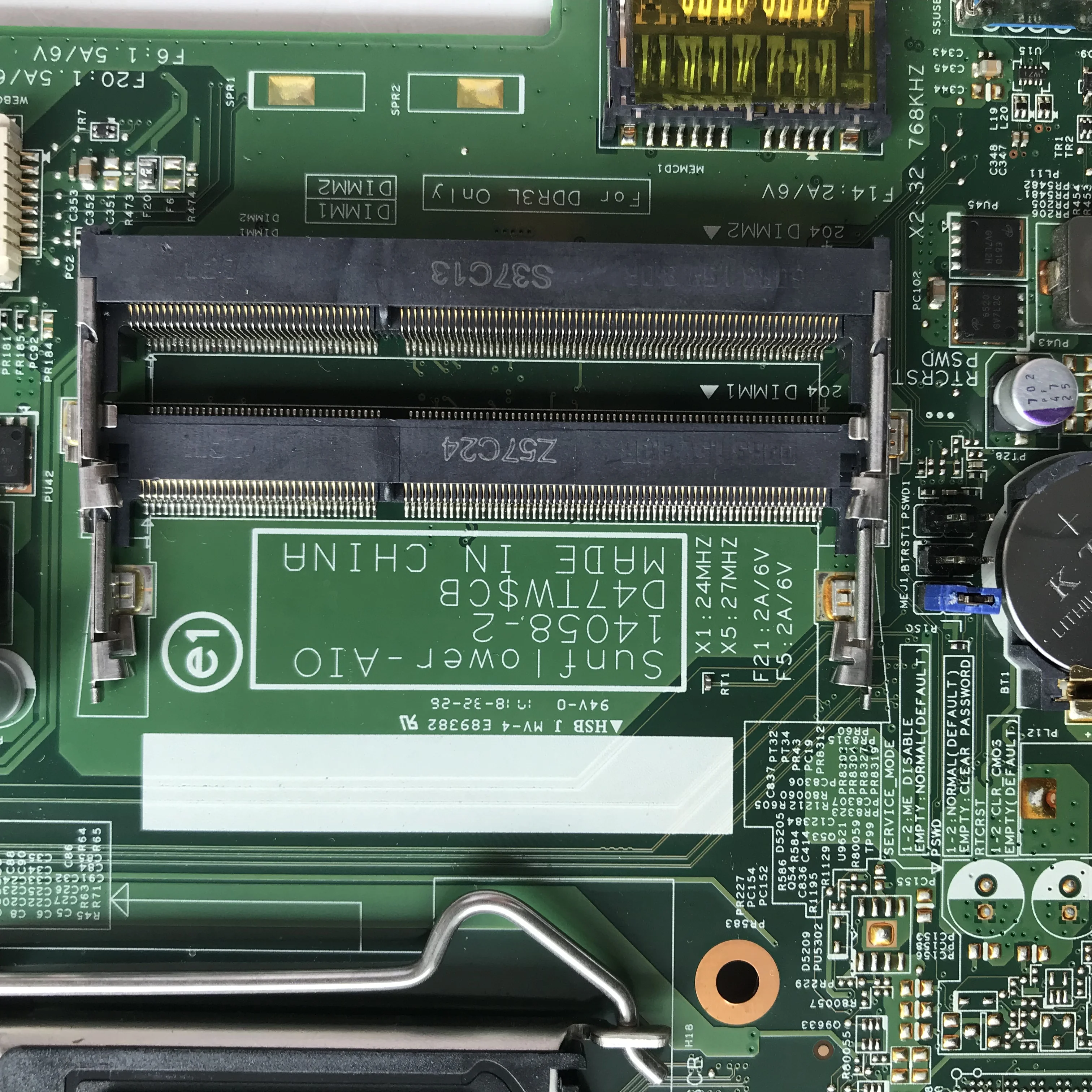 Для Dell Inspiron 24 5488 материнская плата AIO LGA-1151 FKYCM 0FKYCM CN-0FKYCM