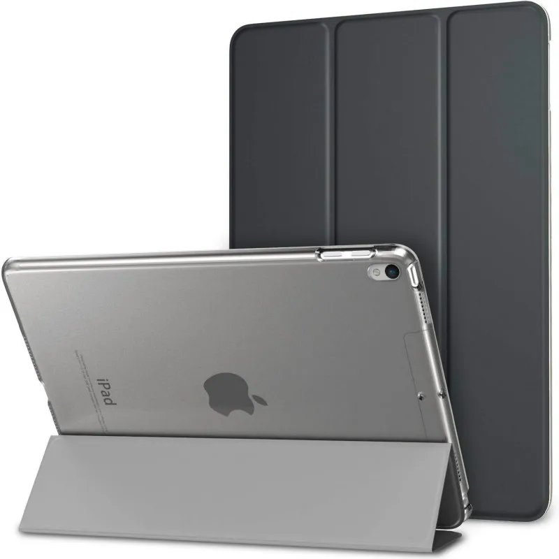 Для iPad Air(3rd Gen) 10," Чехол iPad Pro 10,5" крышка, тонкая легкая подставка Smart Shell полупрозрачный, с глазурью задняя крышка
