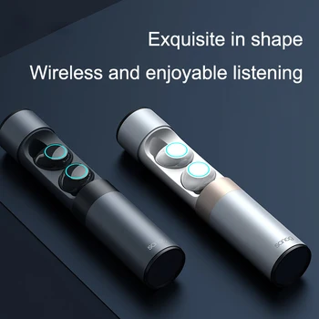 

J1 New TWS Mini Wireless Bluetooth earphone 5.0 Car Magnetic Binaural Stereo Headset Music with Mic For iPhone Samsung Xiaomi