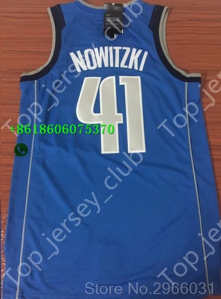 dal A+++ Качественная мужская одежда для взрослых#41 Dirk Nowitzki 77 Luka Doncic Jersey Dallas
