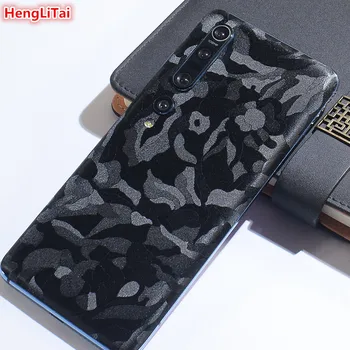 

For Xiaomi 10/10 Pro/9 SE/8 SE/Mix 3/Mix 2S/cc9 Pro/cc9E black camouflage Skins Film Wrap back paste Protective Film Sticker