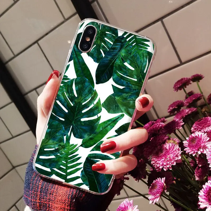 Palm tree Leaves Plant Flower pattern