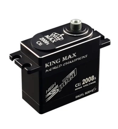 KingMax CLS2008S 71 г 20 кг Цифровой Стандартный водонепроницаемый сервопривод для 1/8 1/10 нитро автомобиля 28-35CC самолета 700-800 класса вертолета