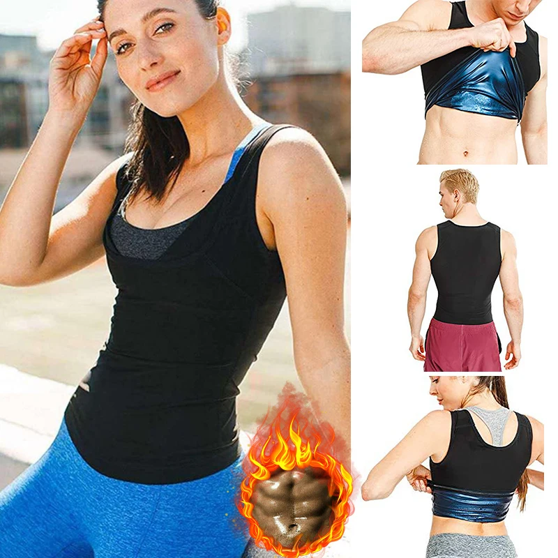 

Women Men Neopreen Zweet Sauna Vest Body Shapers Taille Trainer Afslanken Fitness Shapewear Taille Shaper Corset Voor Vrouwen