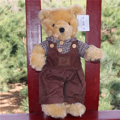 

bebes doll Little bear doll lovers a press baby doll plush toys girl married wedding gift