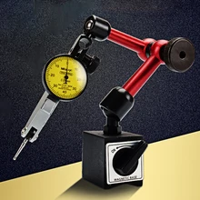 Шкала держатель Гибкая Магнитная металлическая база коррекция Калибр циферблат тестовый индикатор Набор универсальный стол для инструментов рычаг стенд измерения
