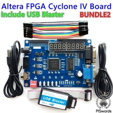 2020 Kit placa de Desenvolvimento Altera FPGA ALTERA Cyclone IV EP4CE6 EP4CE NIOSII FPGA Bordo e Blaster downloader USB
