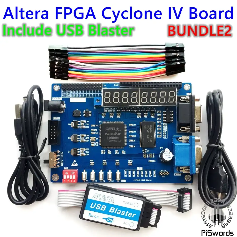 2020 Alteraのcyclone Iv Ep4ce6 Fpga開発キットアルテラep4ce Niosii Fpgaボードとusbブラスタダウンローダ Demo Board Aliexpress