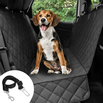 

Dog Car Seat Cover Waterproof Pet Transport Dog Carrier Car Backseat Protector Mat Hammock For Large And Medium-sized Dogs