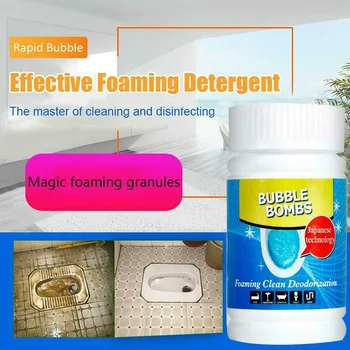 

Quick Foaming Toilet Cleaner Deodorization Detergent Dredging Sink Drain Kitchen Cleaner _WK
