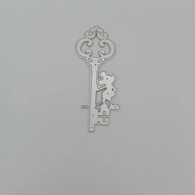 Metal Cutting Dies Stencils key DIY Scrapbooking Die Cuts Greeting Card Decor Embossing Folder Cut | Дом и сад