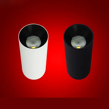 

6PCS COB LED Downlight 10W/15W/20w Surface Mounted COB LED Ceiling Spot Light Round Panel Light Kitchen Bathroom clothes shop