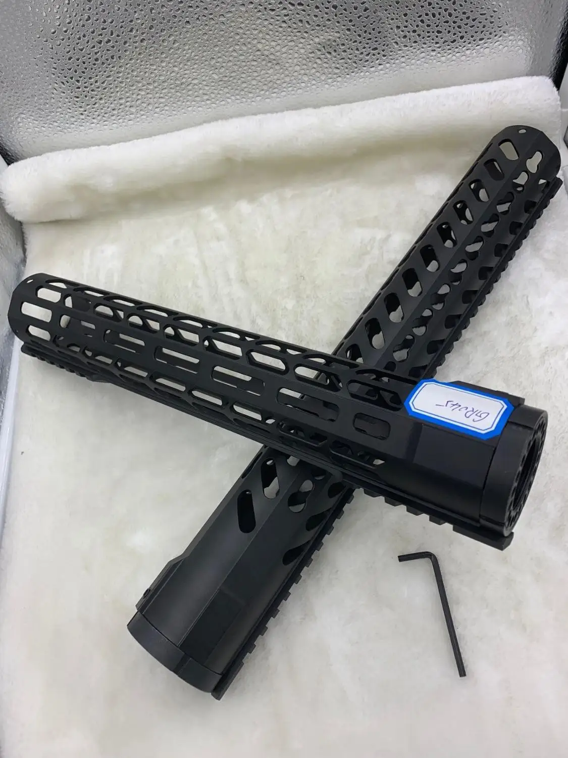 GR045 1" AR15 поплавок. 223 ключ мод Handguard с бочкой Гайка принадлежности для охоты - Цвет: GR045