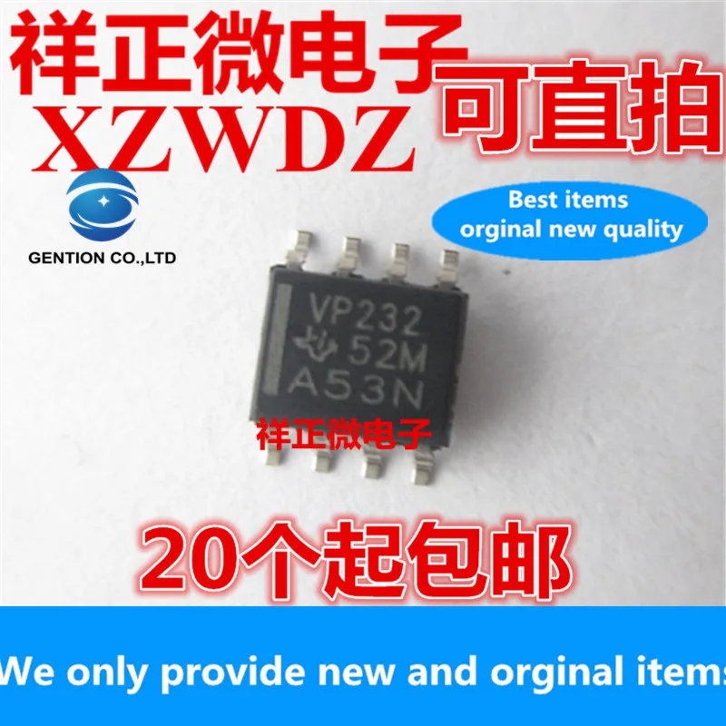 

10 шт. 100% оригинальный новый реальный запас SN65HVD232DR VP232 SMD SOP-8 CAN интерфейсный приемопередатчик 65HVD232DR