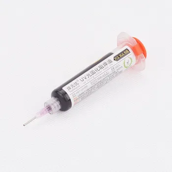 

Black UV Solder Mask +1 Needle & Push PCB BGA PAINT PREVENT CORROSIVE ARCING Soldering Paste Flux Cream Welding Fluxes Oil
